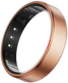 POBOVi Gen 2 Titanium Smart Ring for Women & Men, Sleep & Heart Rate Tracker, No Subscription, Size Before You Buy (Rose Gold, 12) by POBOViRing