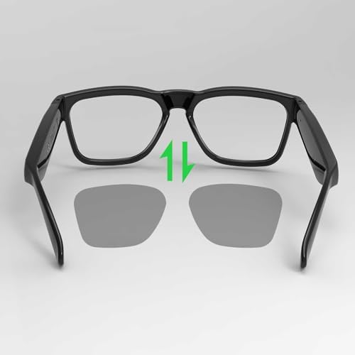 OhO Open Ear Smart Glasses, UV400 Z87.1 Lightweight Bluetooth Sunglasses - Image 5