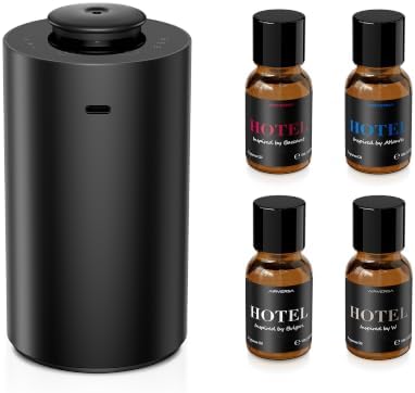 Airversa ANX Waterless Essential Oil Diffuser Starter Kit, Black by Airversa