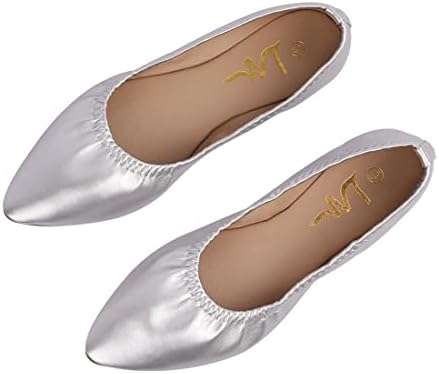 Women's Ballet Flat Slip On Flats - Classic Casual Dress Shoes, Foldable Portable Travel Ballet Walking Shoes - Image 6