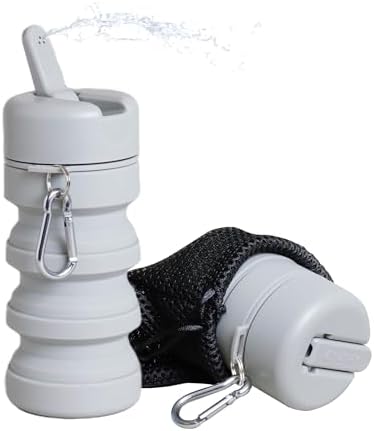TUSHY Travel Bidet, Collapsible and Expandable Peri Bottle, Pebble - Image 4