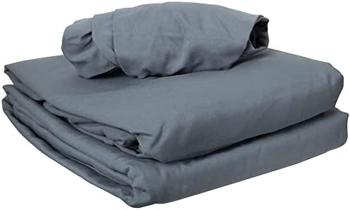 ForPro Premium Microfiber 3-Piece Massage Sheet Set, Cool Grey - Image 4