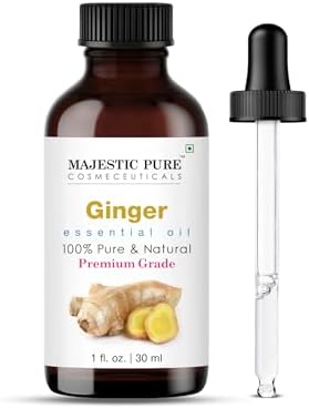 Majestic Pure Ginger Essential Oil for Diffuser - 1 Fl Oz by BeautyandPersonalCare