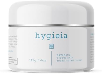 Hygieia + Advanced Crepey Skin Repair Cream for Arms, Neck & Body, 4 oz by HYGIEIA