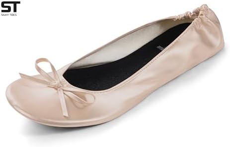 Foldable Flats for Women, Portable Ballet Shoes for Wedding &Travel Comfort - Image 3