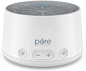 Pure Enrichment Doze Sound Machine and Sleep Light - 6 Soothing Sounds, Relaxing Pulse Light, Auto Sleep Timer, and Built-in USB Charger - All-Natural Sleep and Stress Reliever by PureEnrichment