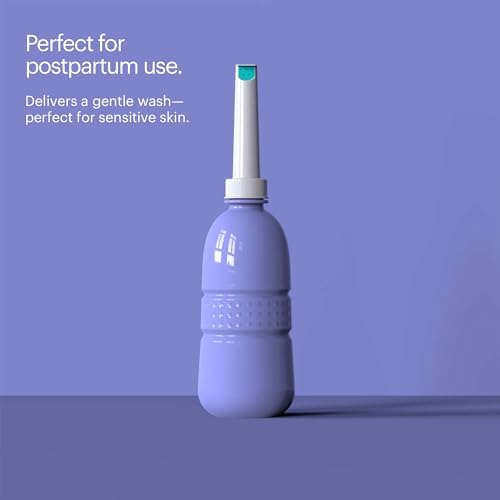Brondell GoSpa Travel Bidet GS-70 – Portable Peri Bottle for Postpartum & Perineal Care, 400ml Handheld Bidet with Angled Nozzle, Collapsible Design, Nozzle Storage & Travel Bag, Amaranthine - Image 6