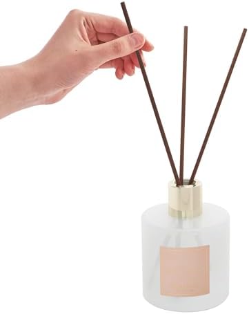 COCORRÍNA Reed Diffuser - English Garden Scented Diffuser with 8 Sticks Home Fragrance Reed Diffuser for Bathroom Shelf Decor - Image 4