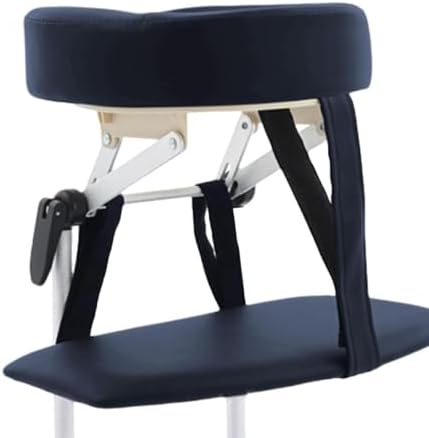Mattress Top Massage Kit Adjustable Headrest Massage SPA Portable Sturdy Face Down Pillow with Armrest, Gray Blue - Image 5