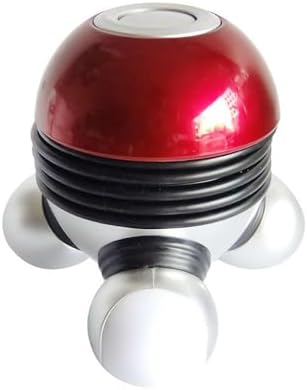 Mini Handheld Massager Portable Vibrating Body Massager (Red) by QHUDLV