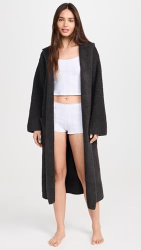 Barefoot Dreams CozyChic Ribbed Hooded Robe - Image 5