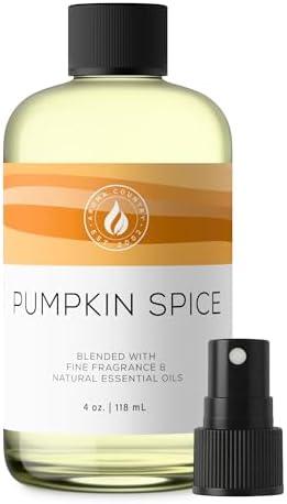 Aroma Country Pumpkin Spice Luxury Diffuser Oil Refill (4 Fl Oz) by AromaCountry