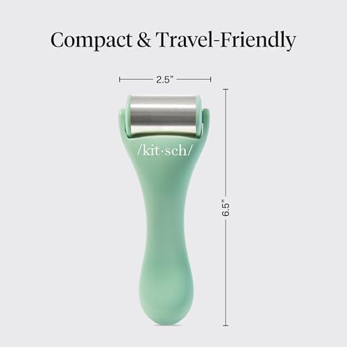 Kitsch Ice Roller for Face – Cooling Face Rollers for Women & Men - Mint - Image 4