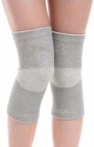 JUMISEE (One Pair Cotton Knee Sleeves for Knee Support, Circulation Improvement & Pain Relief Compression Knee Brace - Image 2