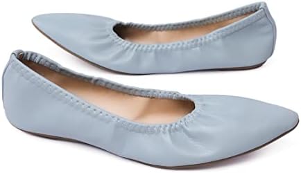 Women's Ballet Flat Slip On Flats - Classic Casual Dress Shoes, Foldable Portable Travel Ballet Walking Shoes - Image 6