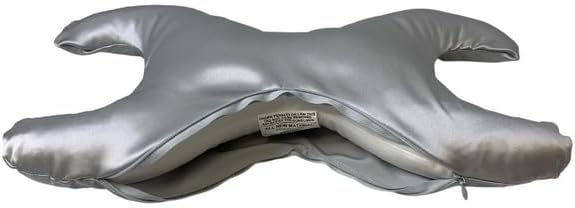 Save My Face!" La Petite Pillow (Grey (Silk), Silk) - Image 2
