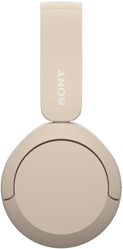 Sony WH-CH520 Wireless On-Ear Bluetooth Headphones with Mic, Cappuccino | Comfortable Lightweight Design, Up to 50 Hrs Battery with Quick Charging, Multipoint Connection, Clear Calls, Swivel design - Image 9