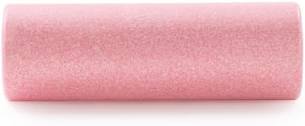 Sunny Health & Fitness 18" Pink High-Density Yoga Foam Roller - Image 2