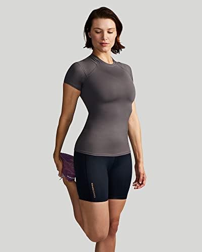 Tommie Copper Shoulder Support Shirt for Women, Posture Corrector Compression Shirt with UPF 50 Sun Protection - Image 4