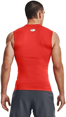 Under Armour Men's HeatGear Compression Sleeveless T-Shirt - Image 2
