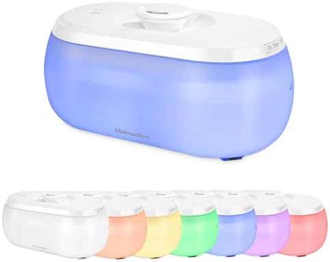 Homedics Ultrasonic Humidifier with Visible Cool Mist 0.5-Gal Top-Fill Tank by Homedics