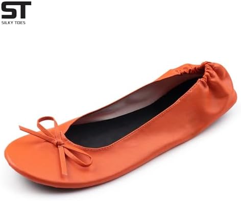 Foldable Flats for Women, Portable Ballet Shoes for Wedding &Travel Comfort - Image 3