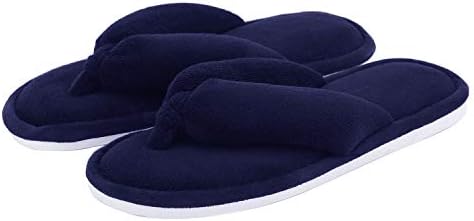 Onmygogo Indoor Slippers for Women Open Toe with Memory Foam, Soft Faux Fur Nonslip House Slippers by Onmygogo