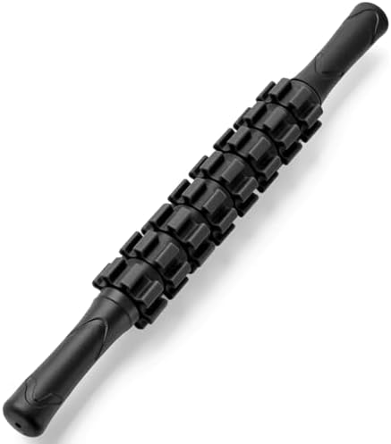 ZanLLW Muscle Roller Stick, Muscle Roller, Liposuction Massage Roller for Lymphatic Drainage, Massager Stick for Relief Muscle Soreness, Trigger Points, Help Exercise Runner Legs, Back Recovery by ZanLLWMassageProducts