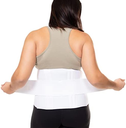 BraceAbility Plus Size 3XL Bariatric Back Brace - XXXL Big and Tall Lumbar Support Girdle for Obesity Lower Back Pain in Extra Large, Heavy or Overweight Men and Women (Fits 55"-61") by BraceAbility