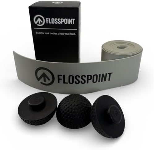 FlossPoint Recovery Band with Removable ShearPoints — Move While You Mobilize | Soft Tissue Mobilization Tool for Calf, Foot, Quad, Hamstring & Forearm - Image 3