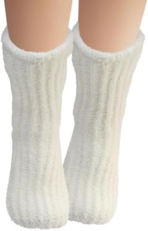 Earth Therapeutics Cozy Socks with Shea Butter - Natural - Image 3