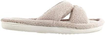 isotoner Women's Microterry X-Slide Slippers with Memory Foam Comfort - Image 4