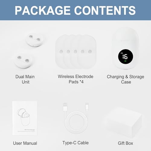 Cordless TENS Unit - Wireless Muscle Stimulator for Pain Relief 6 Modes - Image 6