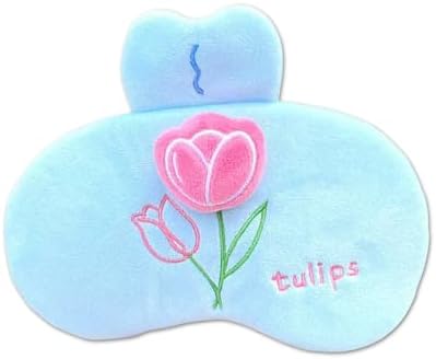 PERFECTSIGHT Cute Sleep Eye Masks (Blue Tulip) by PERFECTSIGHT