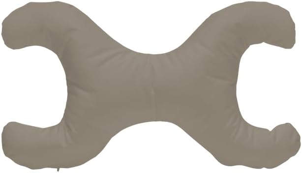 Save My Face!" La Petite Pillow (Grey (Cotton), 500 Thread Count 100% Cotton) by SaveMyFacePillow