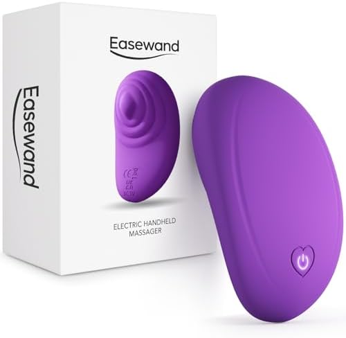 Mini Handheld Electric Massage Ball, Multifunctional Waterproof Rechargeable Body Relaxation Massage Tool (Violet) by Unknown