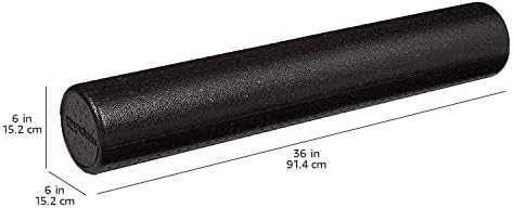 Amazon Basics High-Density Foam Roller for Exercise, Stretching and Muscle Recovery, 36 Inches, Black - Image 5