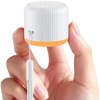 LEICEX Portable Sound Machine,Travel Sound Machine with Light,15 Non-Looping Sound Timer and Memory Play, Mini White Noise Machine for Sleeping Office Privacy Travel Gift by LEICEX