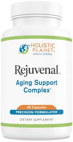 Rejuvenal - Supports Healthy Aging, Longevity, Cellular Energy, Brain, Skin by HolisticPlanet