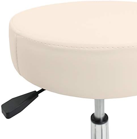 EARTHLITE Pneumatic Massage Salon Drafting Stool - No Leaking (vs. Hydraulic), Adjustable, Rolling, CFC-Free / Medical Spa Facial Chair - Image 4