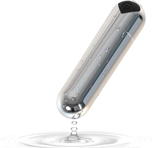 Mini Handheld Electric Back Massager Waterproof Quite Massager, Portable Massager for Back Neck Shoulder Body,Silver - Image 3