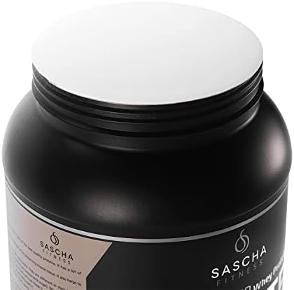 SASCHA FITNESS Hydrolyzed Whey Protein Isolate,100% Grass-Fed (2 Pounds, Cookies & Cream) - Image 6