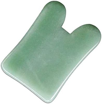Gua Sha Facials Tools for Nose Massage Tools Board Natural Jade Stone for SPA Acupuncture Therapy Trigger Point Treatment by Unknown