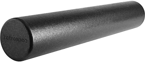 Retrospec Relief Foam Roller High-Density EPP Extra Firm Round Foam Roller for Exercise, Massage Yoga, Pilates and Post Workout Muscle Recovery by Unknown