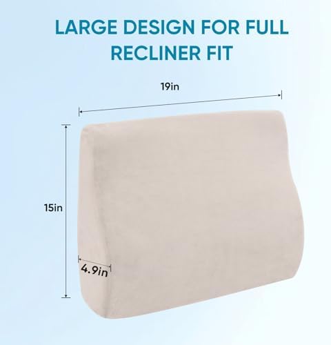 Lumbar Support Pillow for Recliner and Couch, Ergonomic Back Support Pillow - Image 5