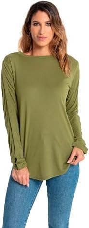 MAI Shoulder Surgery Shirts for Women - Soft Fabric Tear Away Shirt with Premium Snap, Chemo Shirts for Port Access by MAIWeCare