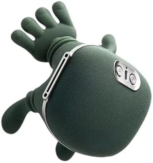 ZoserX - Bionic Heated Massager, Portable Shiatsu Neck and Back Massager, Electric Deep Tissue 4D Kneading Massage, Simulated Human Hand Design for Pain Relief and Muscle Relax (Green) by AOCESK