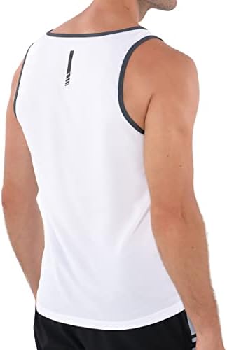 EZRUN Men's Quick Dry Workout Tank Top UPF 50+ Sweat-Wicking Gym Shirt - Image 5