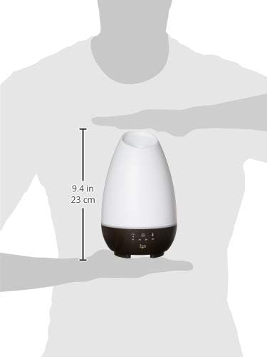HealthSmart Essential Oil Diffuser, 500ML, Large Room Coverage | Adjustable Timer | Multiple Mist Modes | 7 LED Colors | Pack of 2 - Image 6