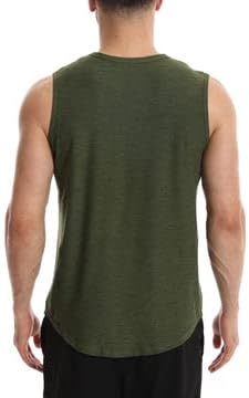 Men’s BIG and TALL 2 Pack Active Gym Sleeveless Shirts Muscle Tank Top - Image 5